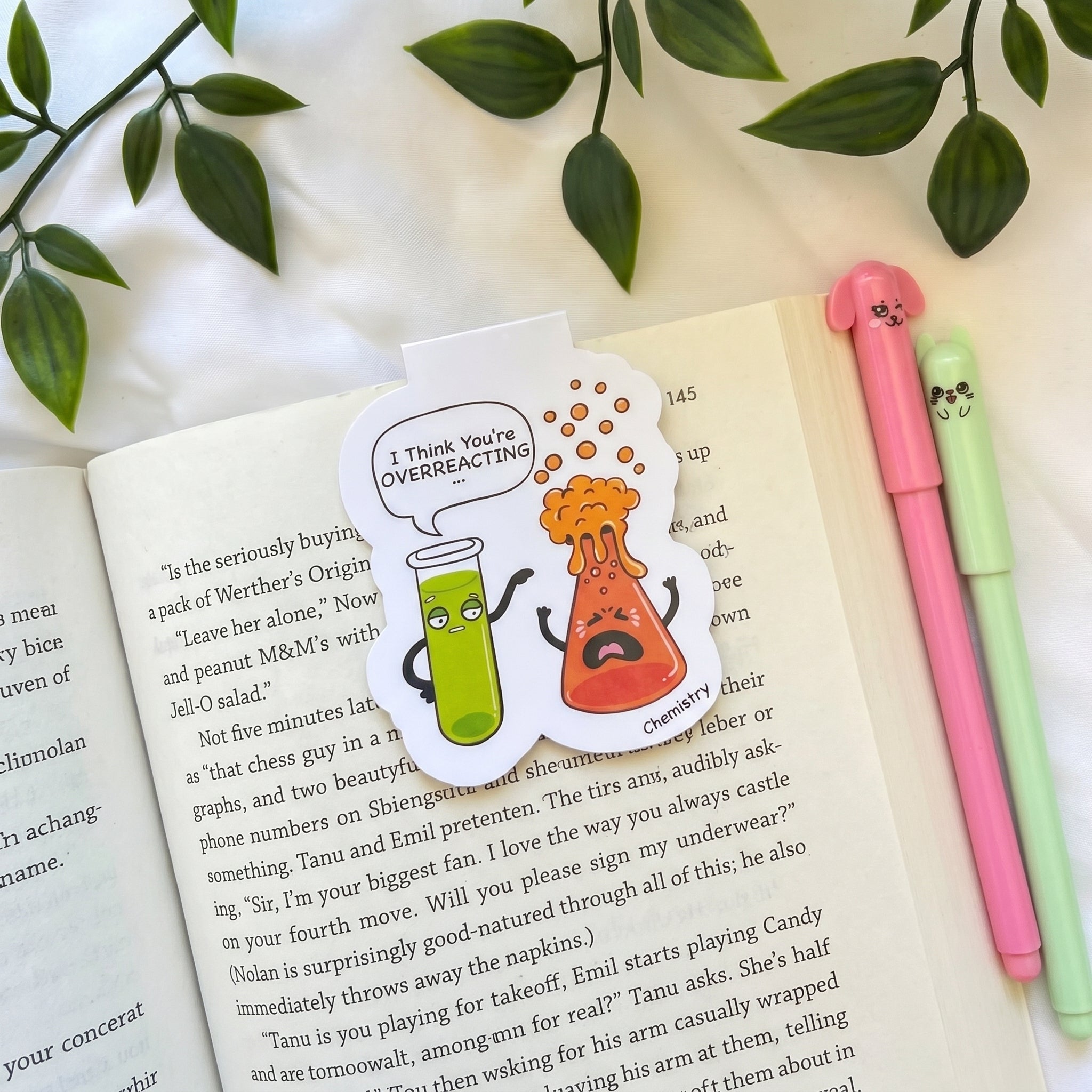Chemistry Magnetic bookmark