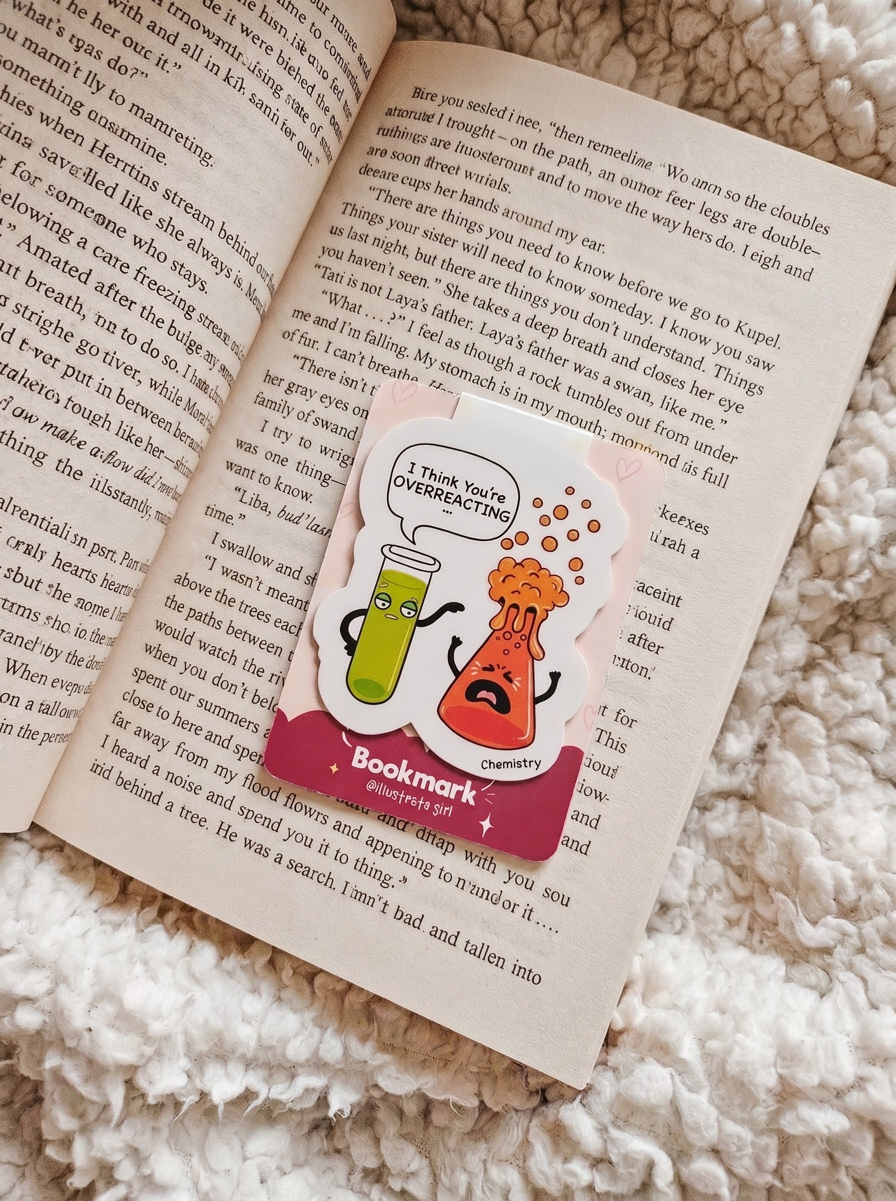 Chemistry Magnetic bookmark