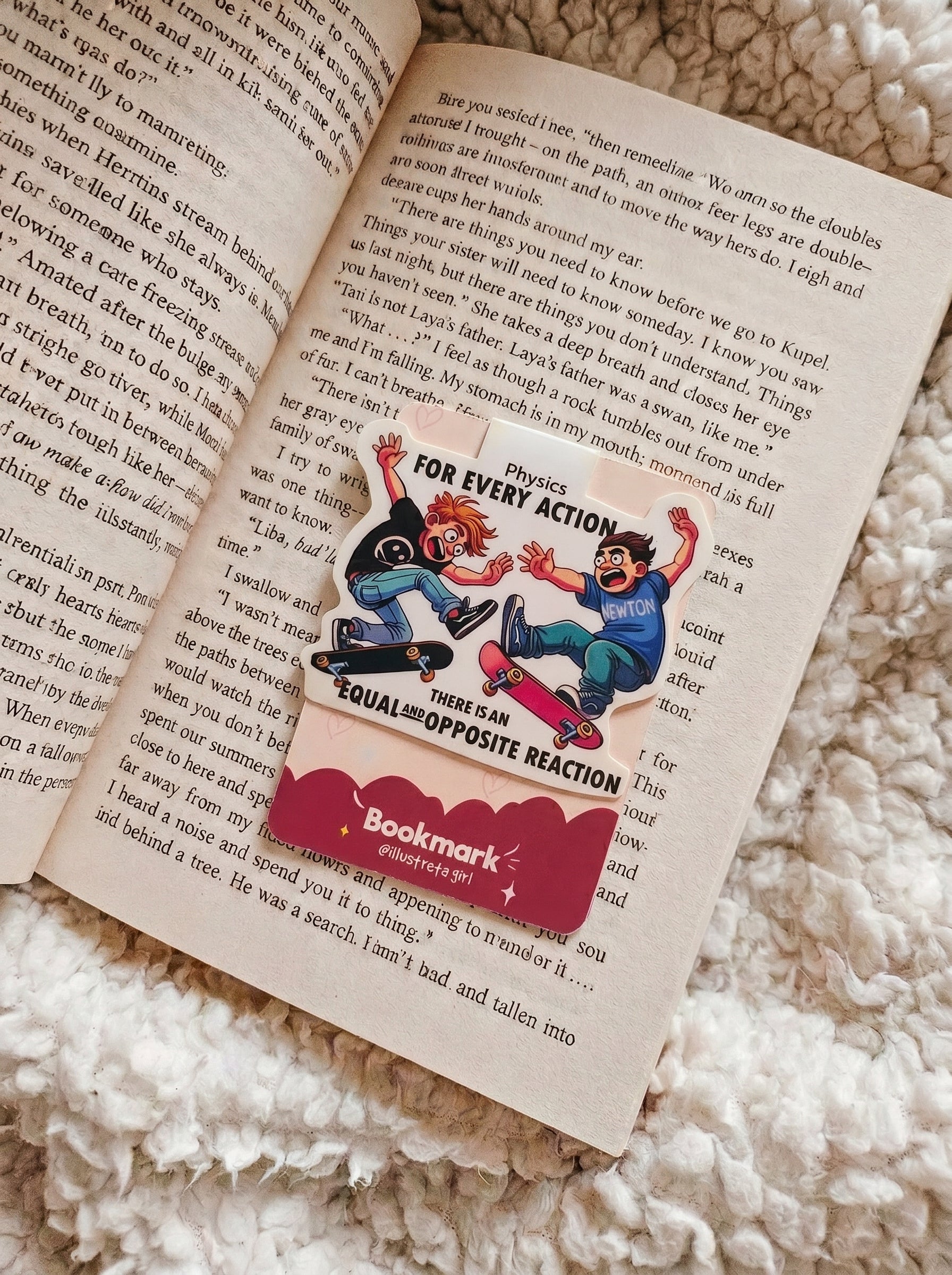 Physics Magnetic Magnetic Bookmark