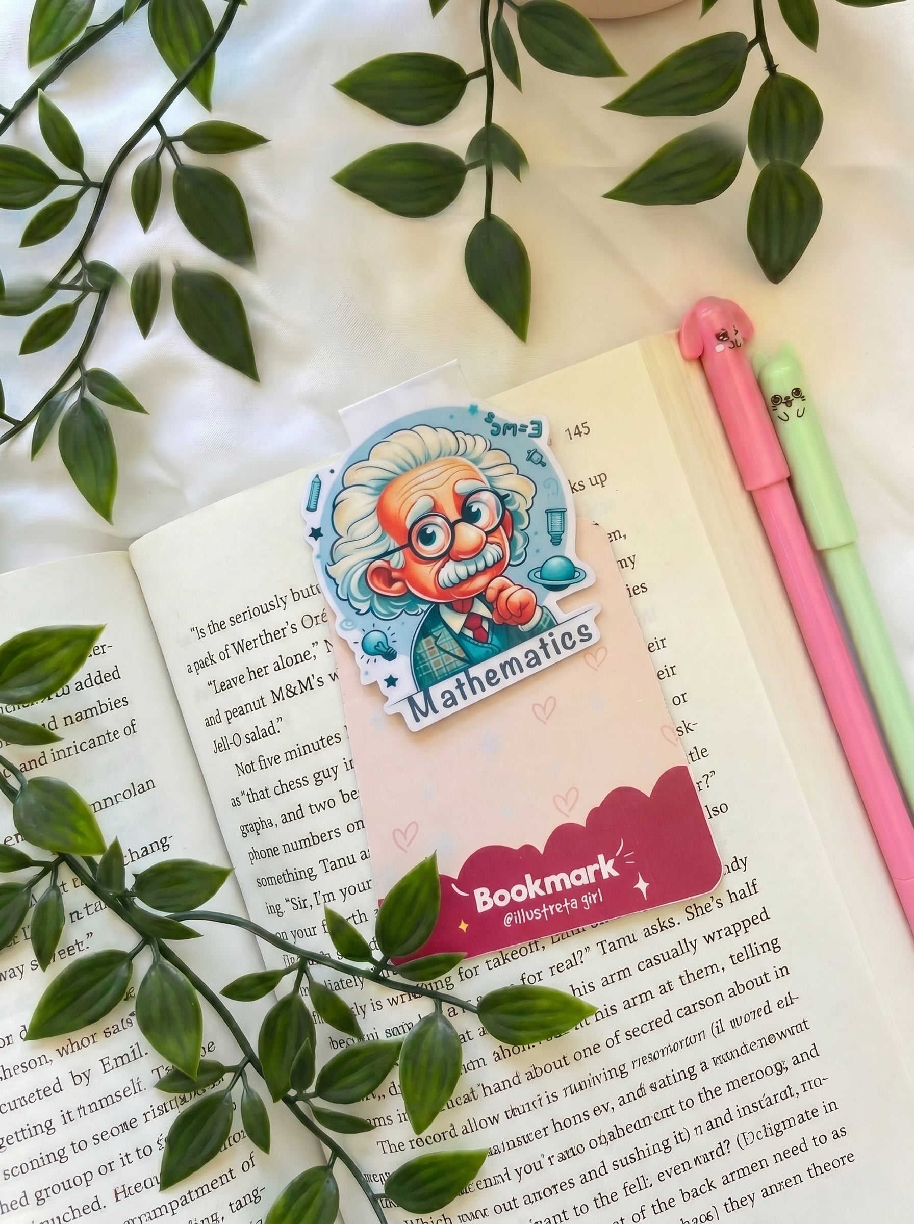 Mathematics Magnetic Bookmark
