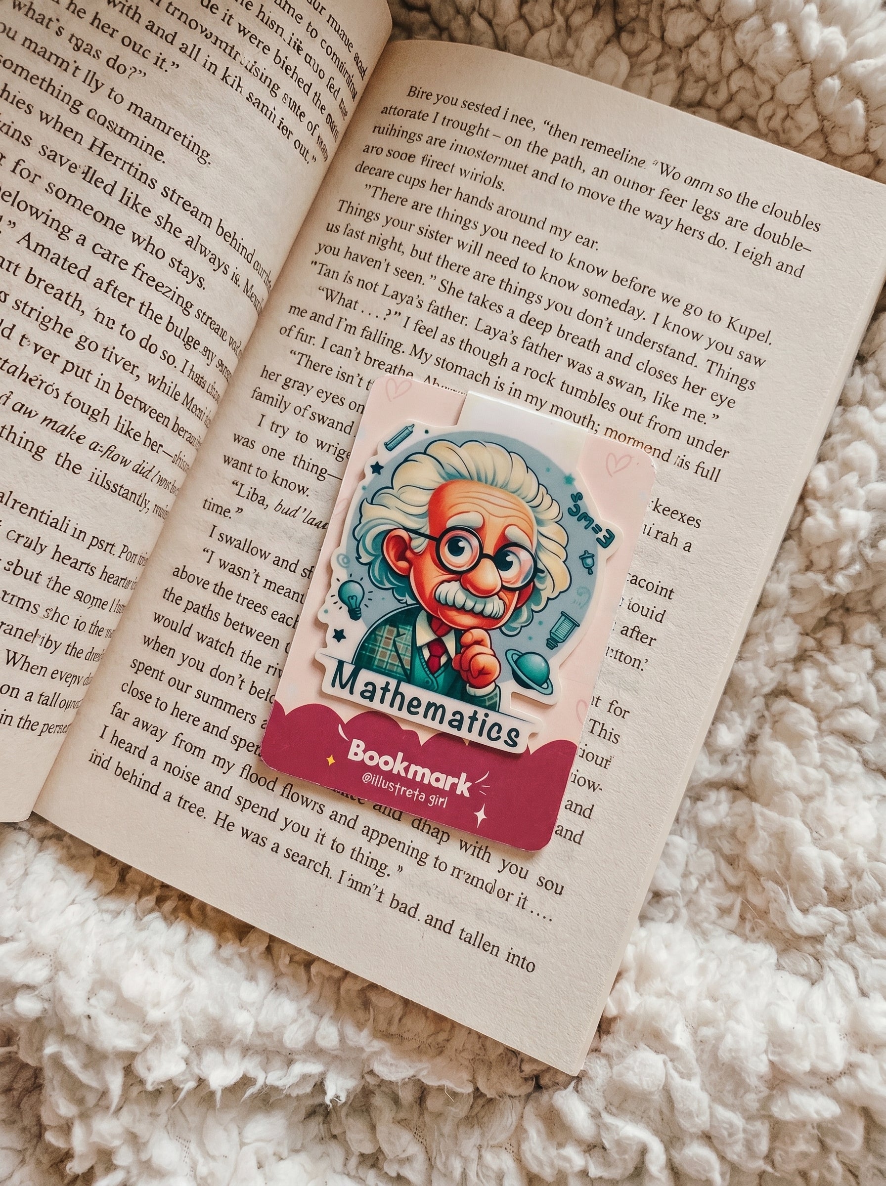 Mathematics Magnetic Bookmark