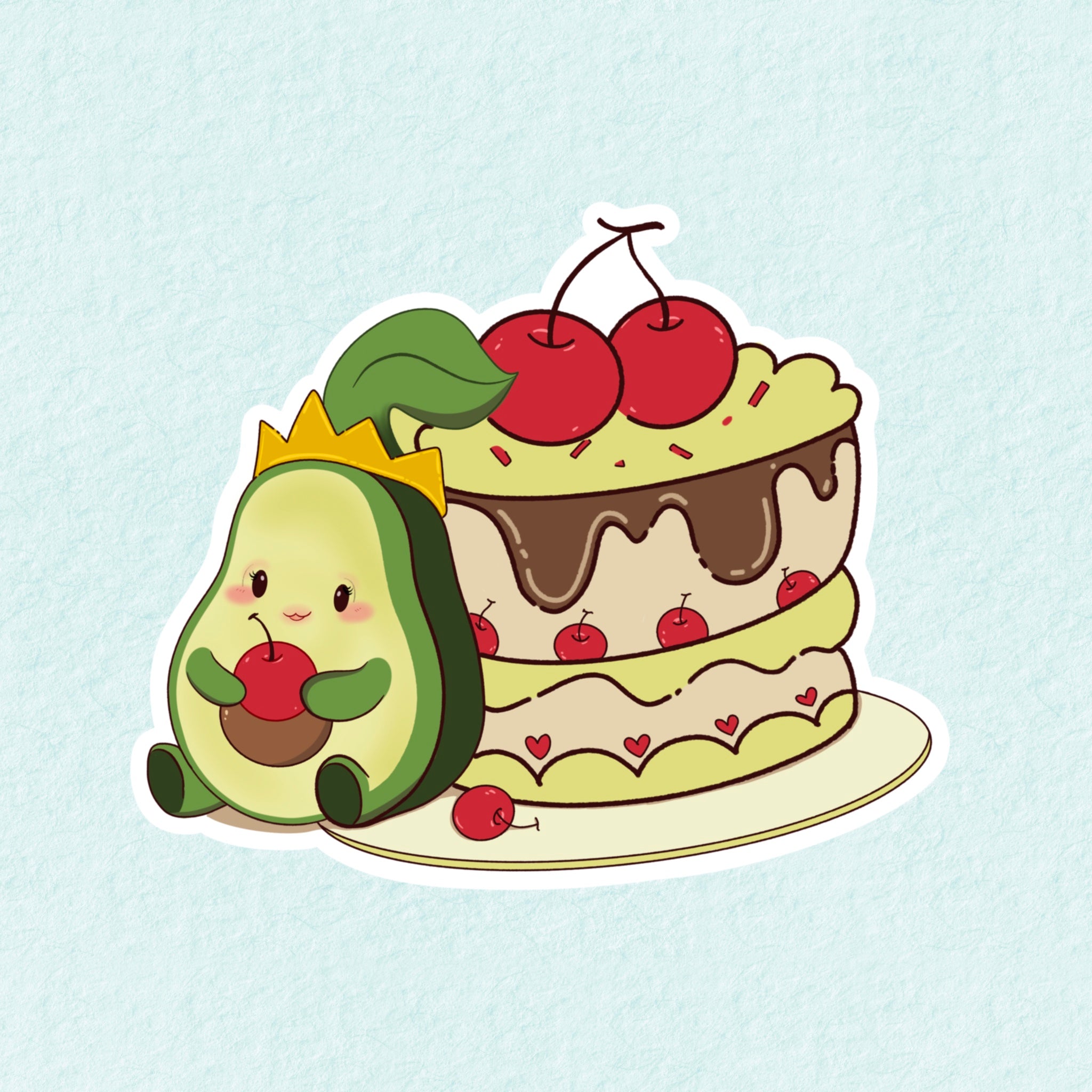 Little Sweet Treat Die-cut sticker