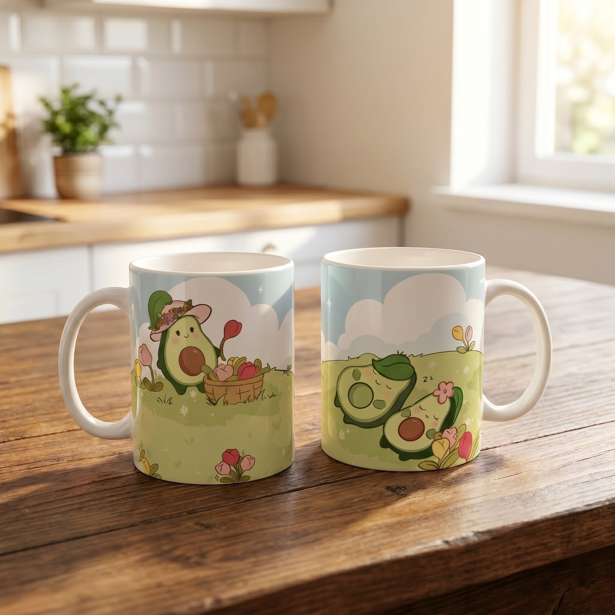 Cute Printed Mugs